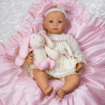 Quiet Moments Bella Rose Hand-Painted Reborn Baby Doll With Hand