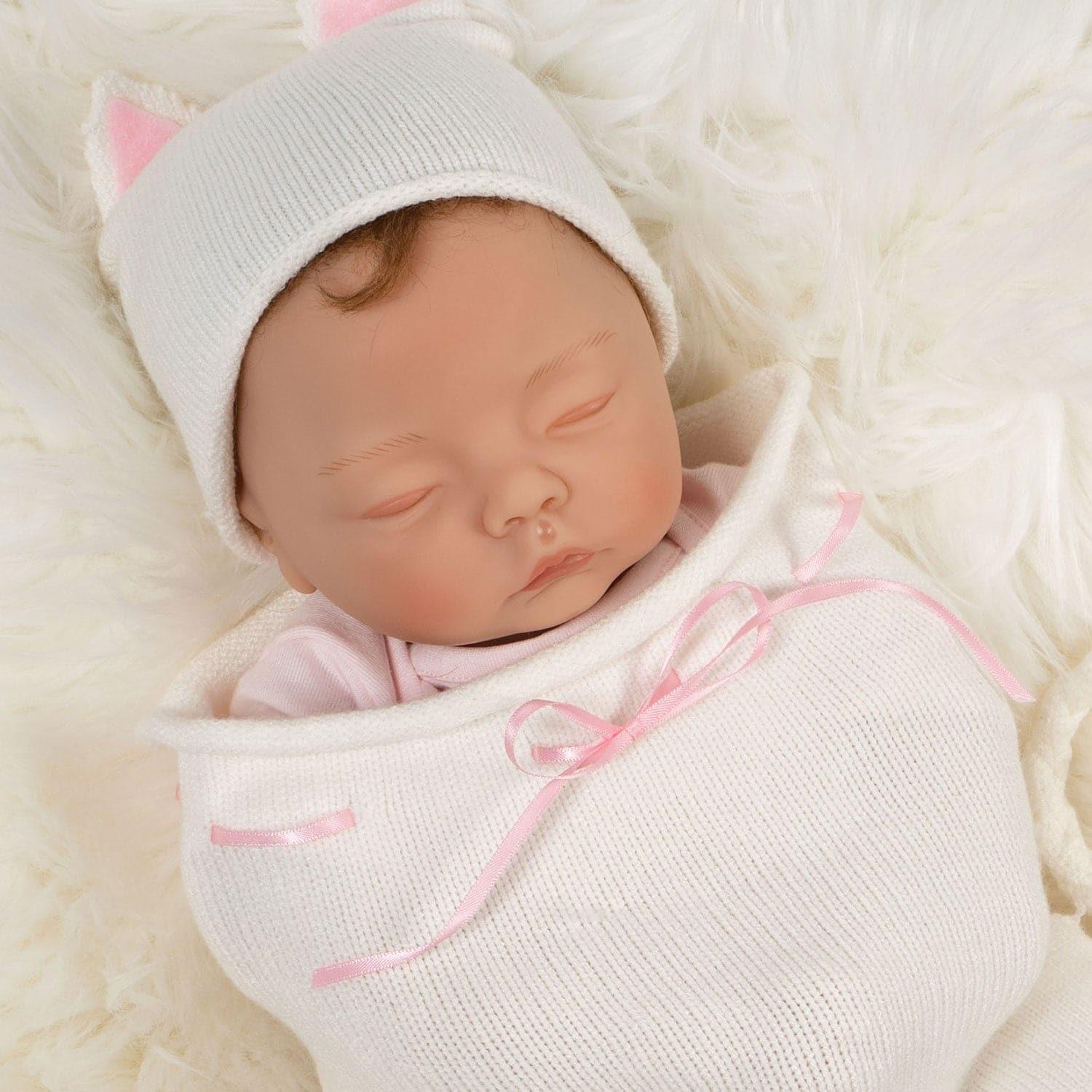 Sleeping reborn hot sale baby girl dolls