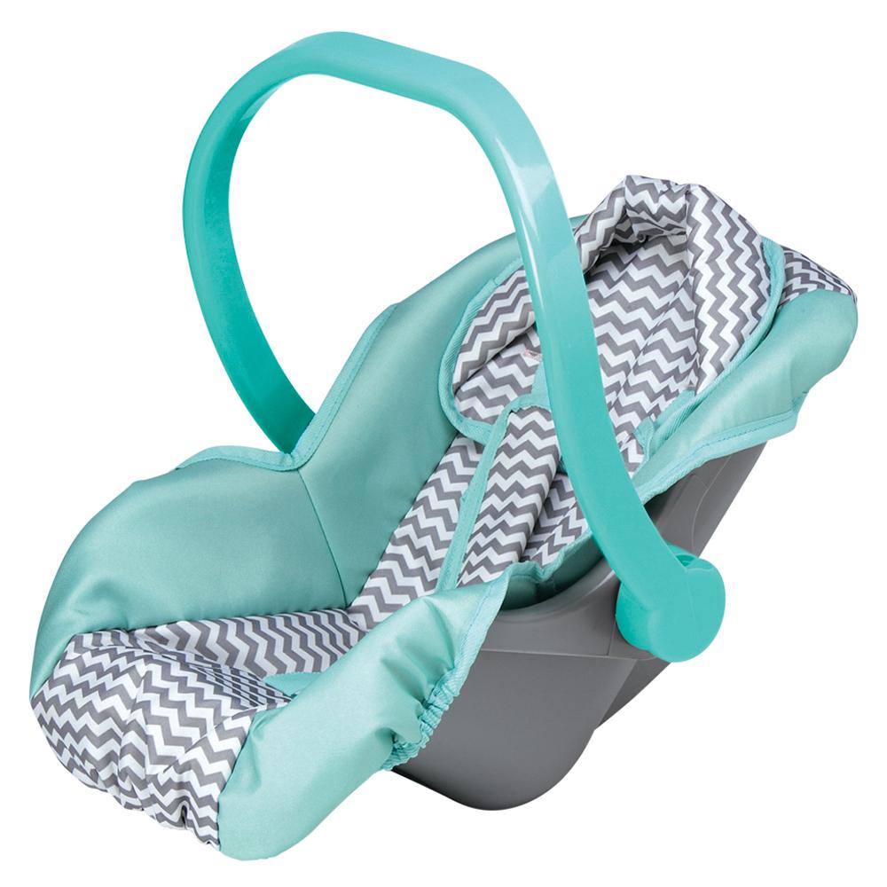 Adora Baby Doll Car Seat Carrier - Zig Zag (Green handle)