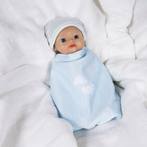 Itty Bitty Silicone Babies Baby Boy, 5" mini doll - Paradise Galleries