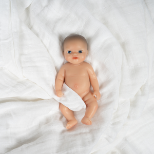 Itty Bitty Silicone Babies Baby Boy, 5" mini doll - Paradise Galleries