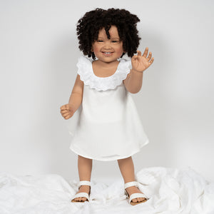 Paradise Galleries 25" Standing Toddler Doll, Beautiful Baby Alanna