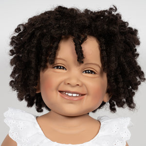 Paradise Galleries 25" Standing Toddler Doll, Beautiful Baby Alanna