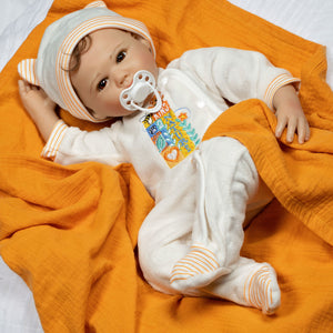 Paradise Galleries Nature Lover 19 Inch Reborn Doll in Exclusive SoftTouch Vinyl with Realistic Feel