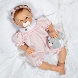 Baby Piper - 22" Realistic Doll by Reborn Artist, Jan Wright. Made in our exclusive GentleTouch Vinyl for an ultra-realistic feel!