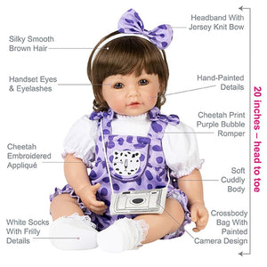 Adora ToddlerTime Doll Cheetah Girl - Paradise Galleries