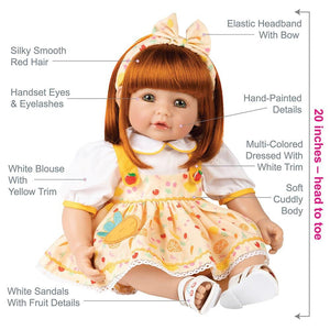 Adora ToddlerTime Doll Organic Foodie - Paradise Galleries