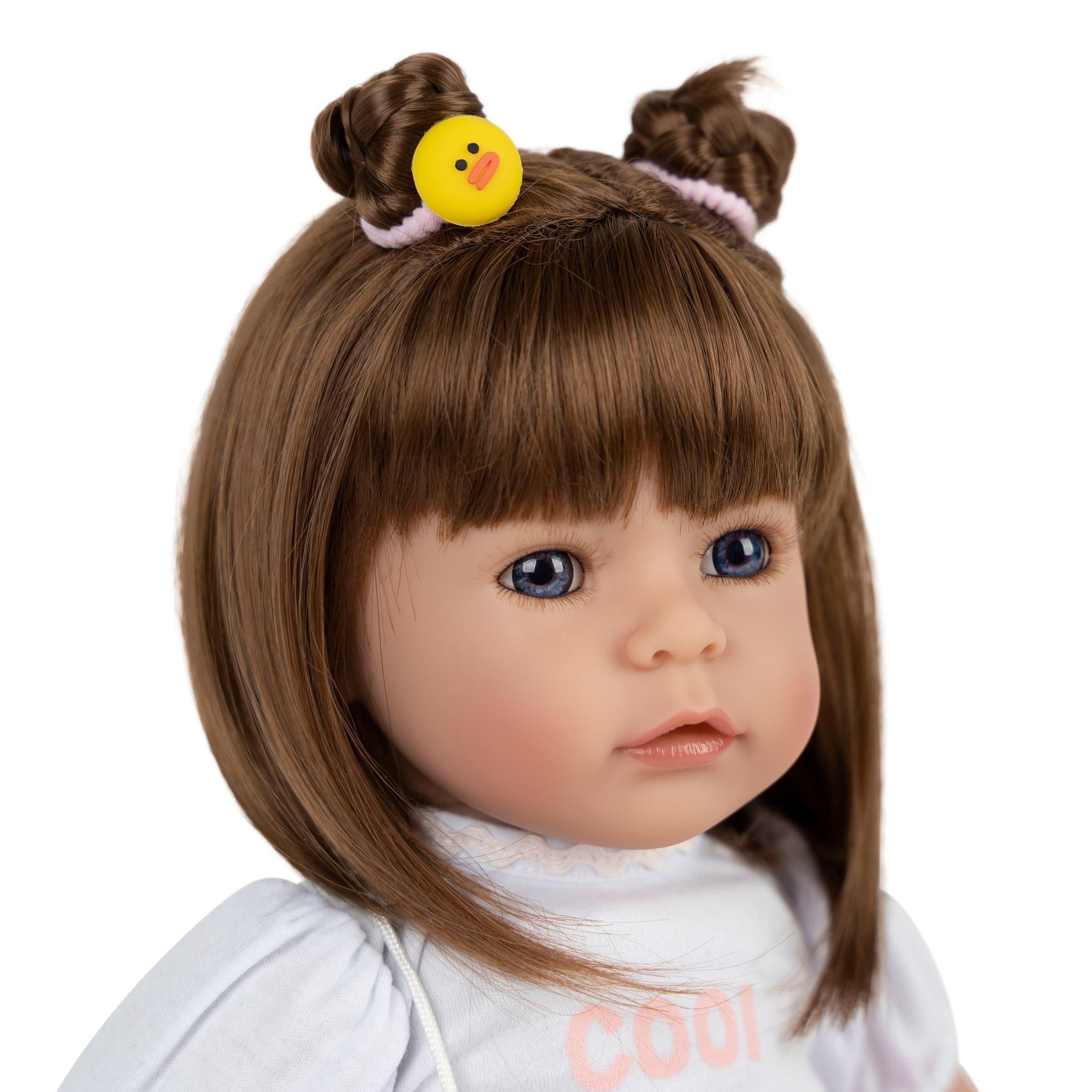 Boneca adora doll silver fox bebe reborn 1500193539