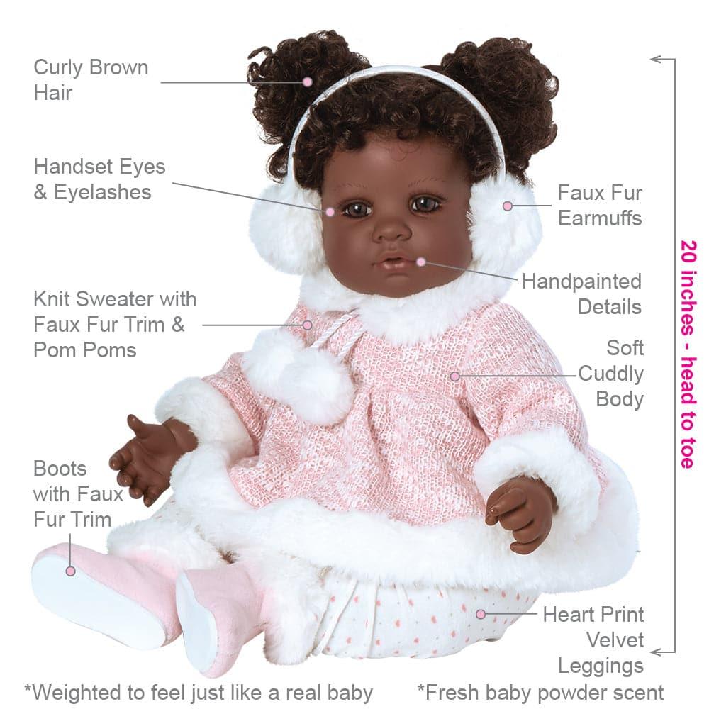 Adora Realistic Baby Doll - ToddlerTime Winter Dream 20 inches