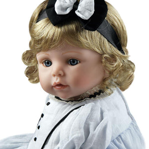 Alice in Wonderland Doll - 22 inch Collectible Toddler Doll in  GentleTouch Vinyl | Weighted Body