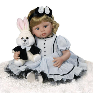 Alice in Wonderland Doll - 22 inch Collectible Toddler Doll in  GentleTouch Vinyl | Weighted Body