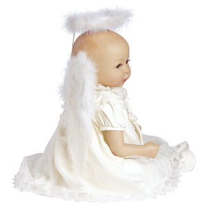 Real Born Angel Baby Doll, Christmas Holiday Doll, 22 inchParadise Galleries Reborn