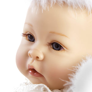 Real Born Angel Baby Doll, Christmas Holiday Doll, 22 inchParadise Galleries Reborn