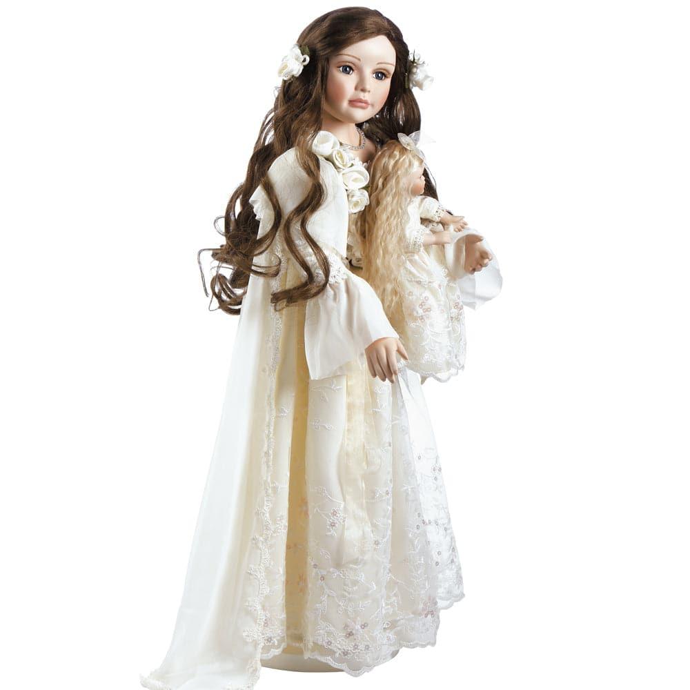 Porcelain Doll, Annabella, Victorian Heirloom Doll, 25 inch Porcelain