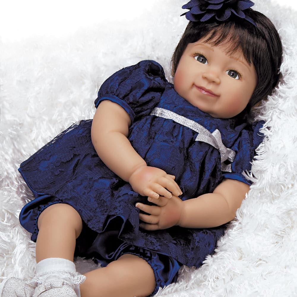 Realistic Reborn Toddler Doll Alexandria, Soft Vinyl, 20 inch Paradise Galleries Reborn