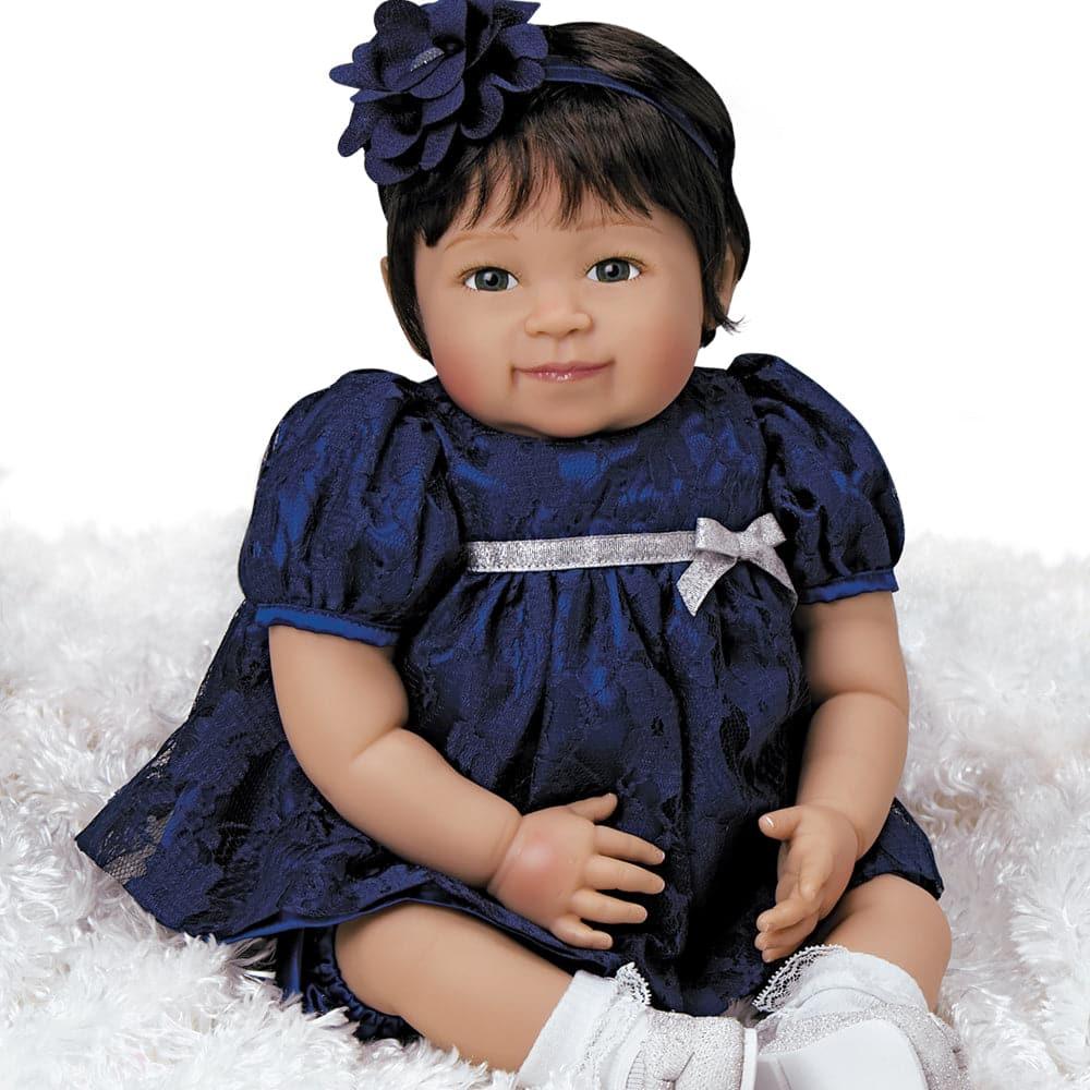 Realistic Reborn Toddler Doll Alexandria, Soft Vinyl, 20 inch Paradise Galleries Reborn