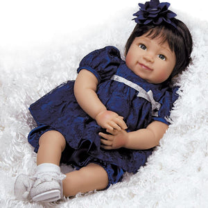 Realistic Reborn Toddler Doll Alexandria, Soft Vinyl, 20 inch Paradise Galleries Reborn