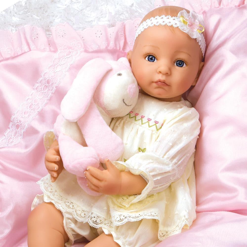 Paradise Galleries Realistic Reborn Baby Doll Bella, 19 inch Girl