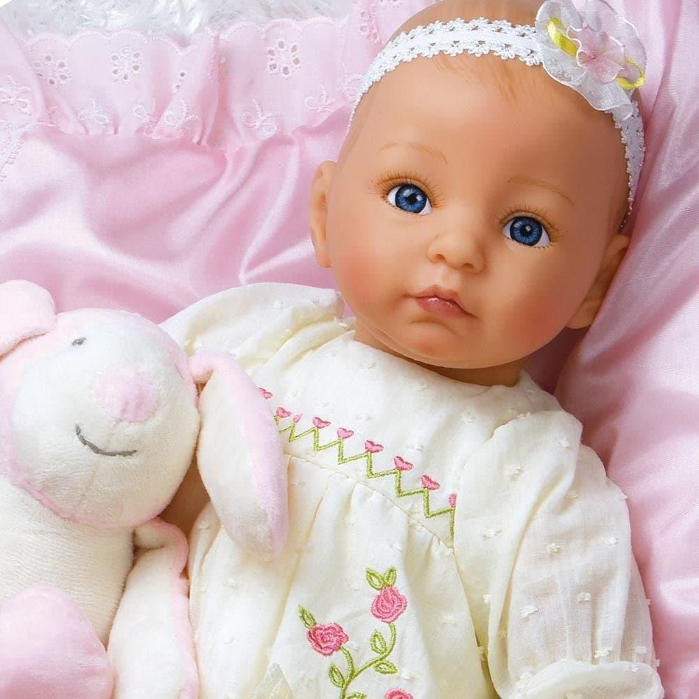 Paradise Galleries Realistic Reborn Baby Doll Bella, 19 inch Girl