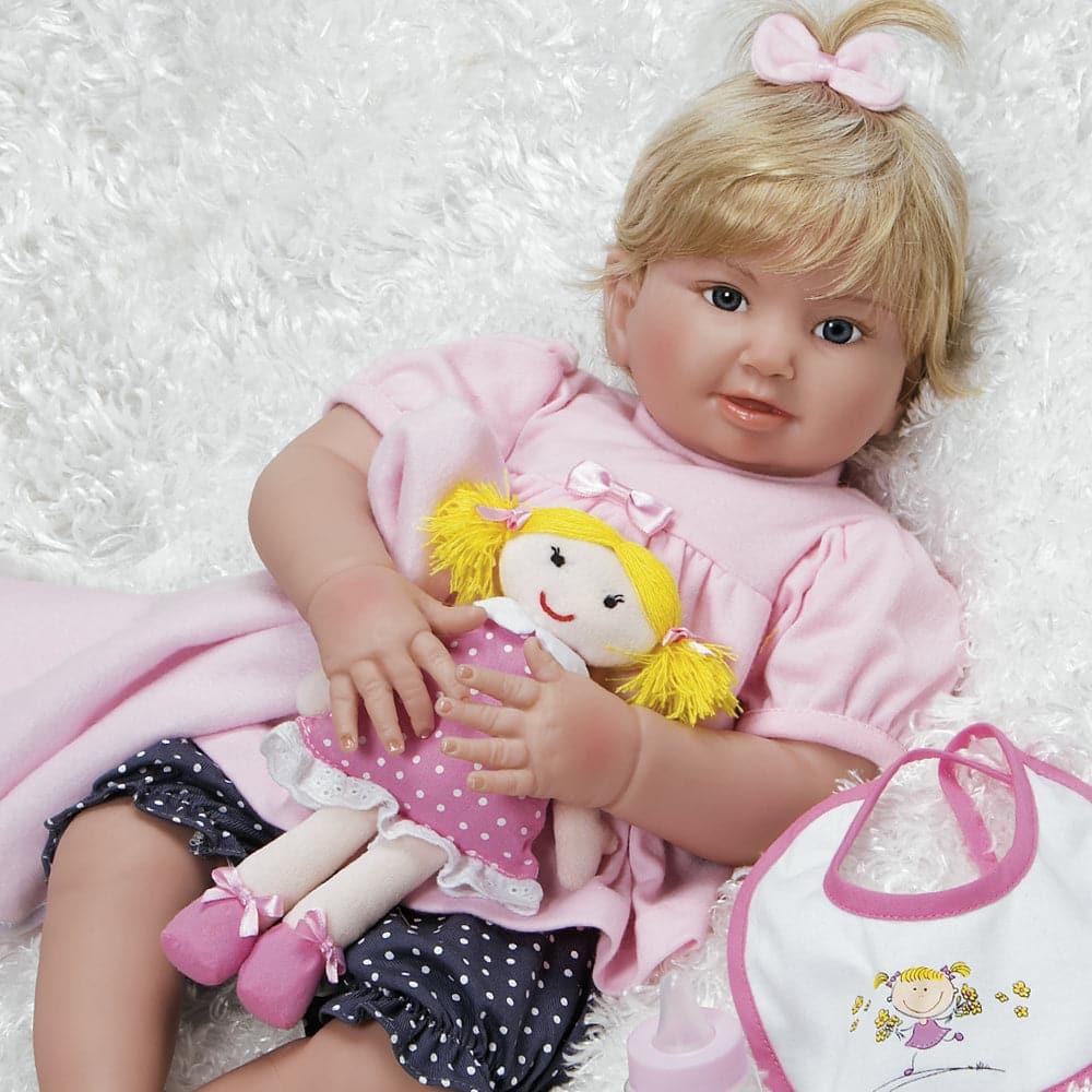 Reborn Like Toddler Baby Doll Blake, GentleTouch Vinyl, 20 inch Paradise Galleries Doll