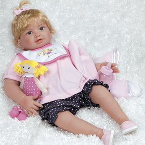 Reborn Like Toddler Baby Doll Blake, GentleTouch Vinyl, 20 inch Paradise Galleries Doll