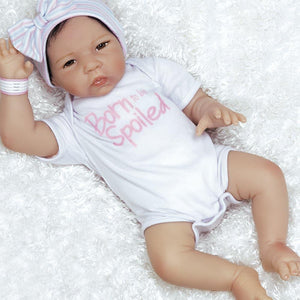 Realistic Asian Newborn Baby Doll, Silicone Vinyl - Baby Bundles: Spoiled Reborn, Paradise Galleries Reborn