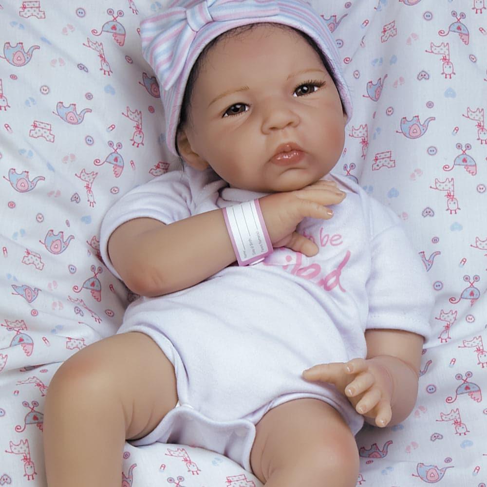 Realistic Asian Newborn Baby Doll, Silicone Vinyl - Baby Bundles: Spoiled Reborn, Paradise Galleries Reborn