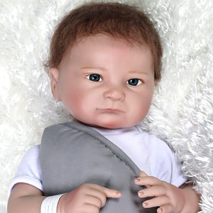 Baby Bundles "Never Grow Up" - Newborn Baby Boy Doll - Silicone Vinyl