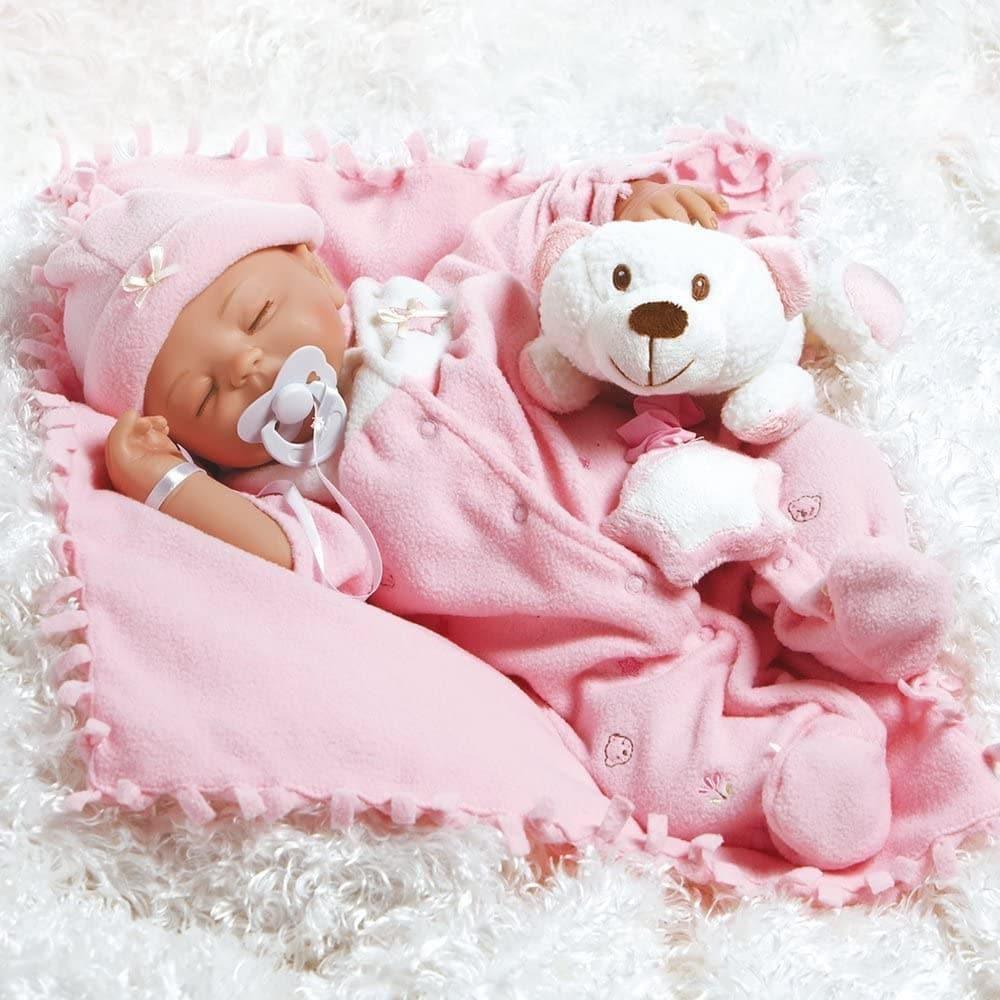 Paradise Galleries Sleeping Baby Doll That Looks Real Baby Carly