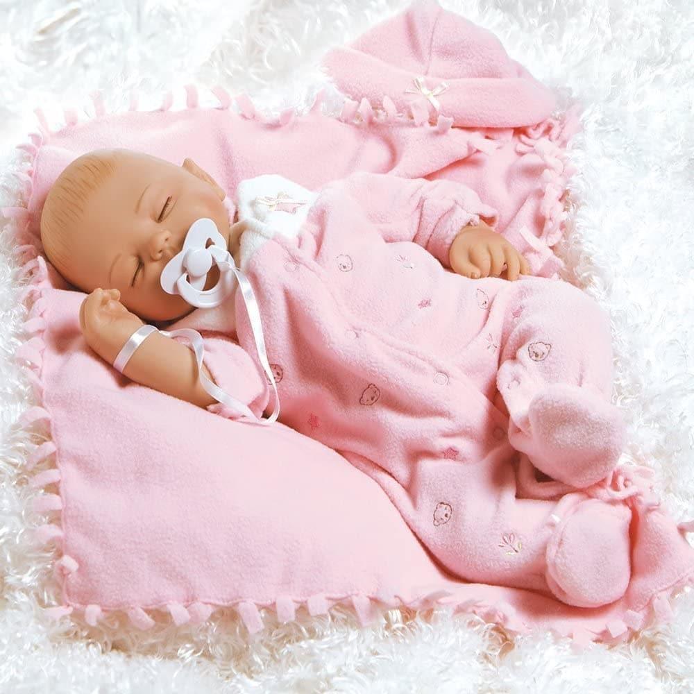 Paradise Galleries Sleeping Baby Doll That Looks Real Baby Carly