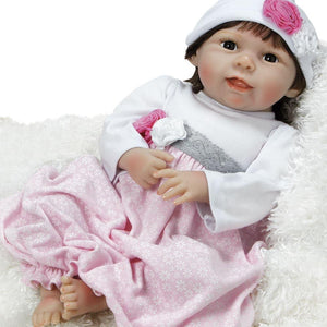 Baby Doll that Looks Real, Emma, Silicone Vinyl, 21 inch Paradise Galleries Reborn