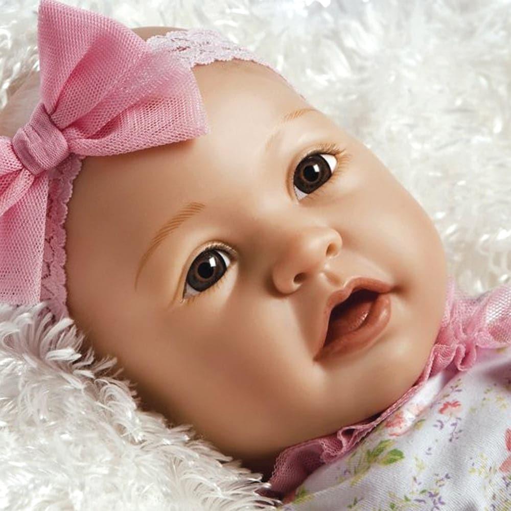 Baby Layla, Newborn Silicone Baby Doll, 21" - Paradise Galleries