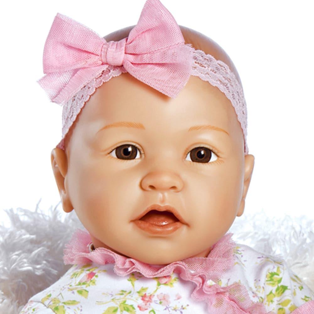 Baby Layla, Newborn Silicone Baby Doll, 21" - Paradise Galleries