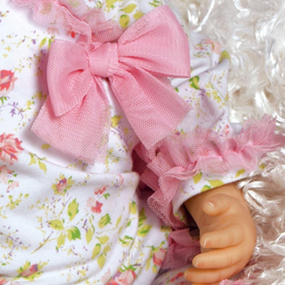 Baby Layla, Newborn Silicone Baby Doll, 21" - Paradise Galleries