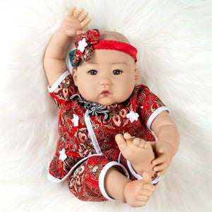 Paradise Galleries Asian Realistic Baby Doll 20" Mei by Ping Lau