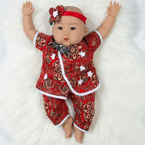 Paradise Galleries Asian Realistic Baby Doll 20" Mei by Ping Lau