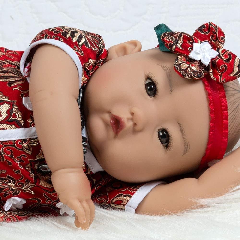 Paradise Galleries Asian Realistic Baby Doll 20" Mei by Ping Lau