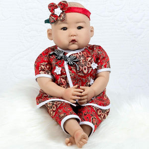 Paradise Galleries Asian Realistic Baby Doll 20" Mei by Ping Lau