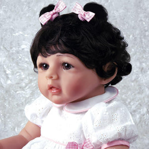 Hispanic Toddler Baby Doll - Baby Michelle, 19 inch GentleTouch Soft Vinyl