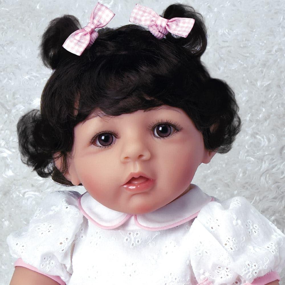 Hispanic Toddler Baby Doll - Baby Michelle, 19 inch GentleTouch Soft Vinyl