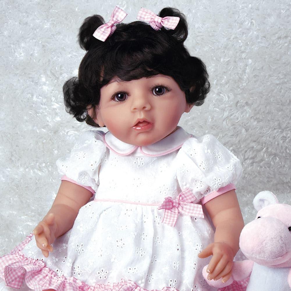 Hispanic Toddler Baby Doll - Baby Michelle, 19 inch GentleTouch Soft Vinyl