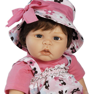 Real Baby Doll Summer, 22 inch doll in silicone-like Flex-Touch Vinyl with Weighted Body