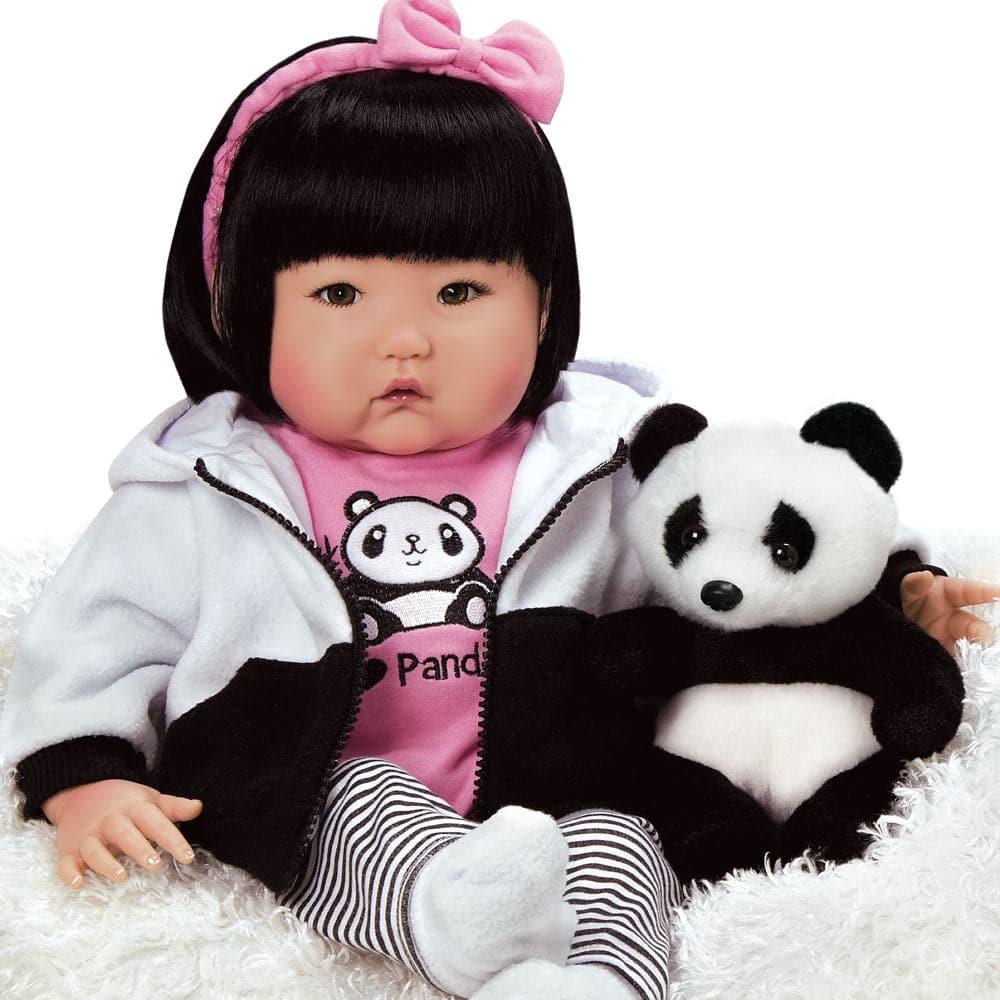 Paradise Galleries Asian Baby Doll That Looks Real Bamboo 20 inch