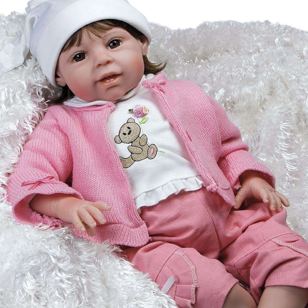 Lifelike Reborn Toddler Baby Doll, Beary Cute, GentleTouch Vinyl, 21 inch Paradise Galleries Reborn