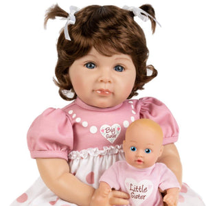 Realistic Toddler Doll - Big Sister, 20 inches, Paradise Galleries 