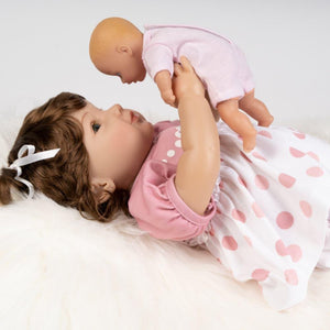 Realistic Toddler Doll - Big Sister, 20 inches, Paradise Galleries 