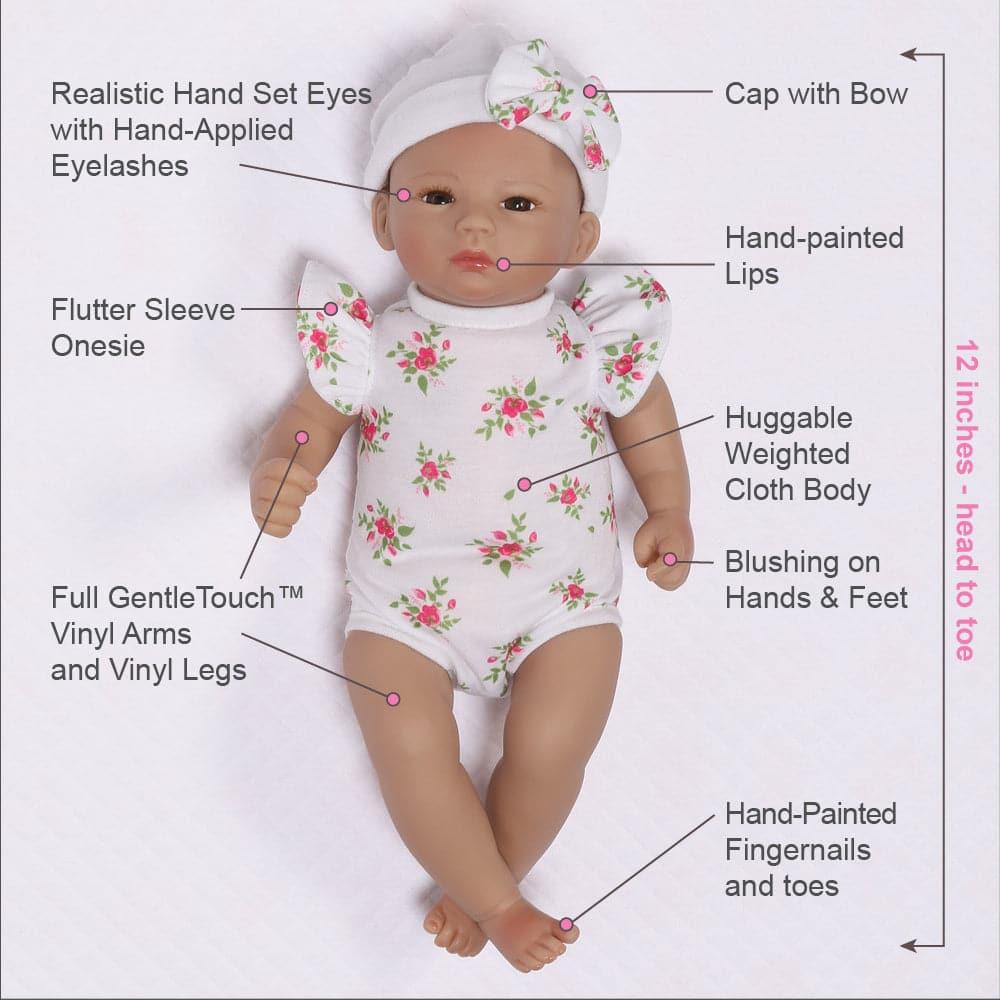  Tiny Baby Doll "Bitsy Baby Little Lamb" 12 inches, Paradise Galleries