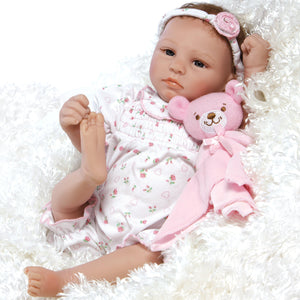 Realistic Infant Newborn Doll, Bundle of Joy, Soft Vinyl, 17.5 inch Paradise Galleries Reborn