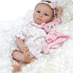 Realistic Infant Newborn Doll, Bundle of Joy, Soft Vinyl, 17.5 inch Paradise Galleries Reborn