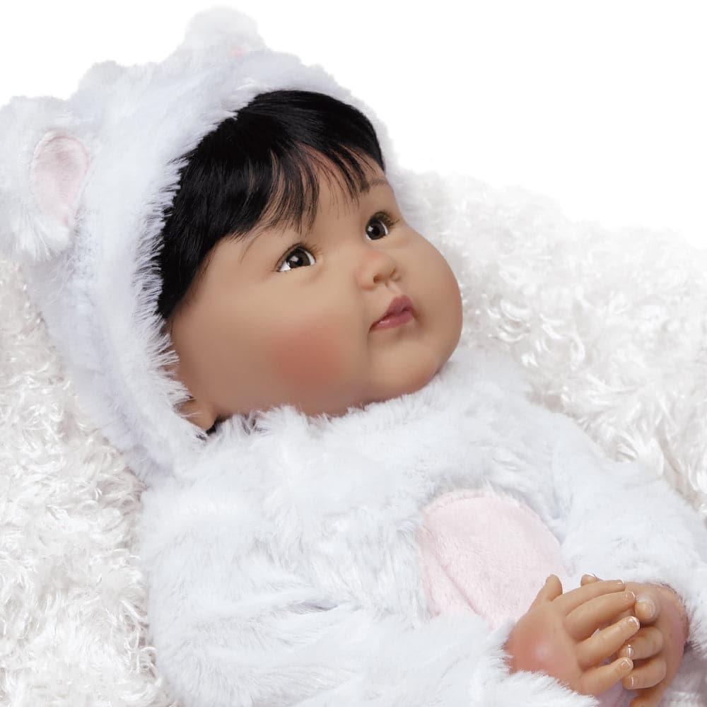 Real Looking Asian Baby Doll, Chilly Lily Chinese Baby, 19 inch Paradise Galleries Reborn